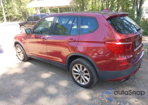 2013 BMW X3 xDrive28I z USA, uszkodzony, nr VIN 5UXWX9C56D0A15904